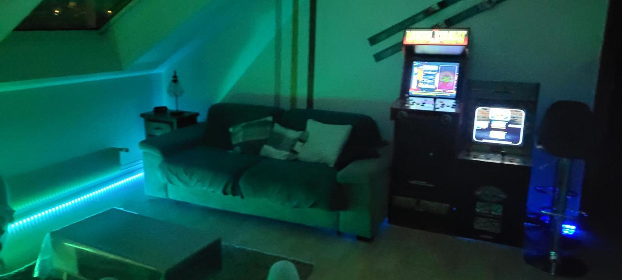 Le Tresor Des Vosges Appartement Spacieux Et Lumineux 80M2 - Jeux Arcades - Ideal Famille 4 A 6 Personnes Gerardmer Luaran gambar